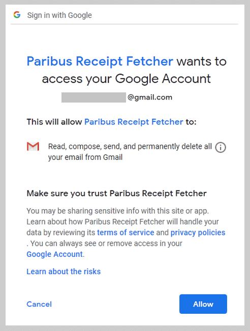 paribus-permission