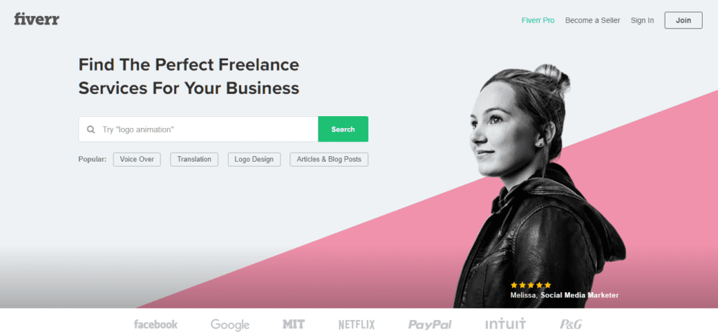 Freelance on fiverr to earn $500 in a week