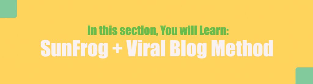 Sunfrog & Viral Blog Strategy