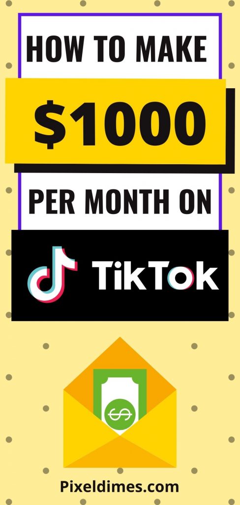 make money on tiktok