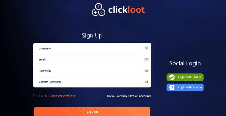 Clickloot Review Login