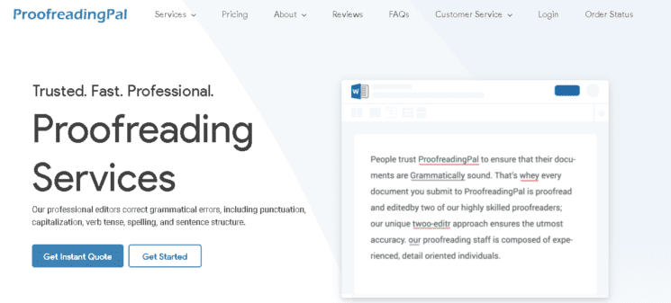 Proofreading Pal review