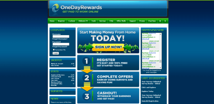 One Day Rewards