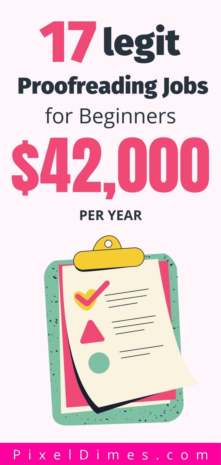 17 Proofreading Jobs For Beginners That Are Hiring (Earn $50/hour ...