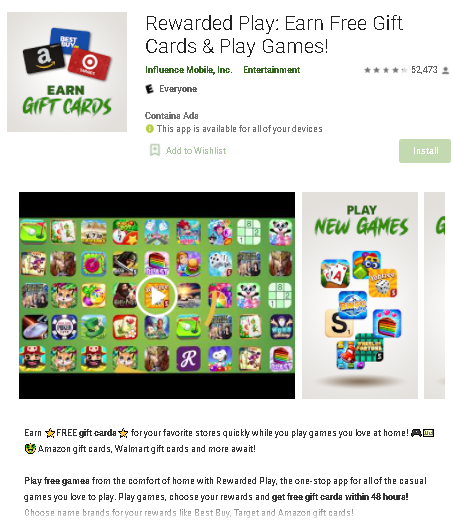 Rewarded Play App Review