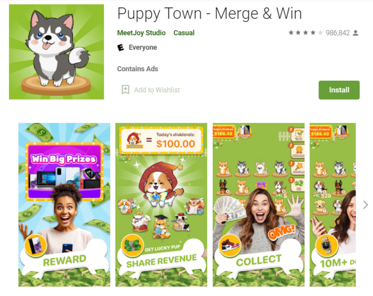 Puppy Town Game